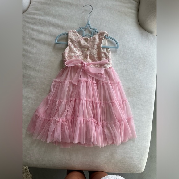 3T Special Occasion Tulle Dress - pink - Picture 3 of 8